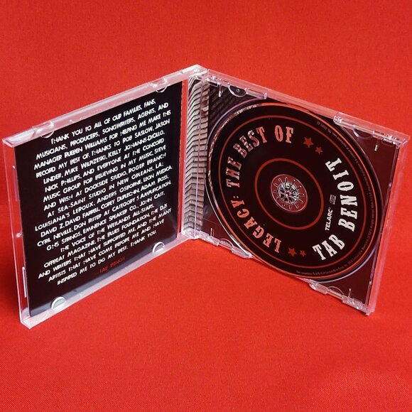 Legacy The Best of Tab Benoit CD 2012 Signed - Picture 5 of 8